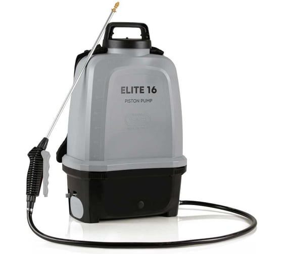 Профессиональный ранцевый аккумуляторный опрыскиватель Volpi originale ELITE 16, 16л, 8 Бар 24PRO16