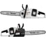 Пила цепная аккумуляторная KRANZ KR-4040 бесщеточная, шина 40см, 2xАКБ (2x20В) 4Ач KR-16-1011 3