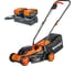 Газонокосилка аккумуляторная SKIPER KW380 (38см, бесщёт.двиг, мульчирование, 2акк*21В*4А/ч) 00-00031145 1