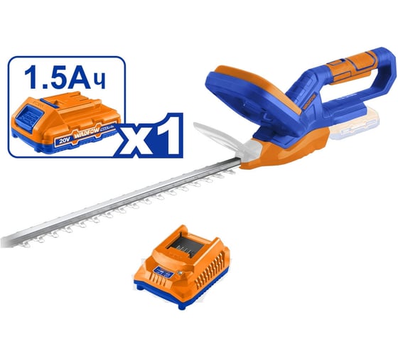 Кусторез аккумуляторный WADFOW 20В 460 мм 4 WLYP546