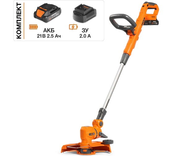 Триммер аккумуляторный DAEWOO DATR 3521Li SET
