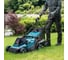 Газонокосилка аккумуляторная Makita XGT 40 vMAX, 740 Вт, ширина 42 см,травосборник 50 л, 3в1, (BL4040F; DC40RC) LM004GU102 3