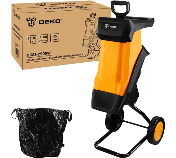 Измельчитель садовый электрический DEKO DKSH2900W 083-2045