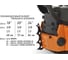 Пила бензиновая CARVER RSG 365M валочная (Magnesium; +цепь/шина18Profi +поддон для хранения) 01.024.00041 8