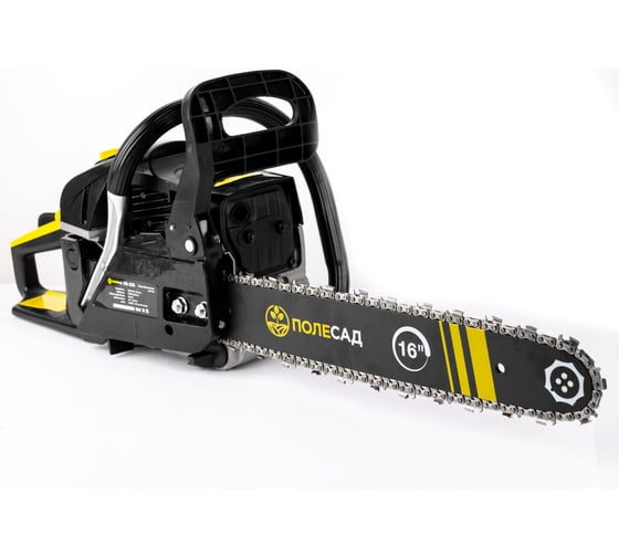 Пила бензиновая цепная ПОЛЕСАД ПБ-236 2,65кВт/3,6л.с,шина16/40см 0,325,1,3мм-64зв (2/36) 027335