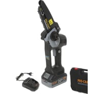 Пила цепная аккумуляторная PROCRAFT Professional 20В 6' (АКБ 4Ач+ЗУ) Кейс CCS20