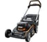 Газонокосилка самоходная аккумуляторная бесщеточная WORX 40В, 51см, 5Ач х2, ЗУ 2А х2, коробка WG760E 1