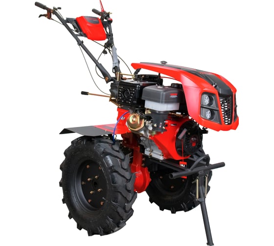 Мотоблок бензиновый VERTON GARDEN GT1800CLE-4 (17л.с,V 460см3,передач.4/1,вал отб. мощ, кол.5,00-12,32лезв,32лезв,32лезв,вал фрез-S32.фара,тип зап.ручной+э 01.12786.21279