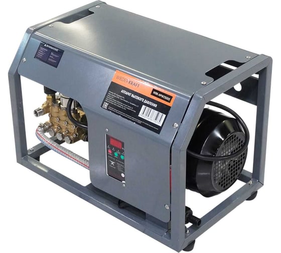 Профессиональный стационарный аппарат высокого давления WIEDERKRAFT 2,5KW, 220V, 140 bar, 14л/мин WDK-HPW2500S