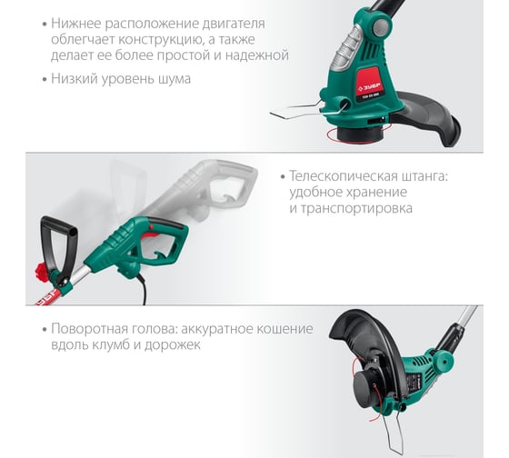 Сетевой триммер ЗУБР ТСН-33-600