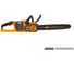 Пила цепная CARVER аккум. CCS 01BL40-1400(б/щ1400Вт,40V(2 20/4-8Ач), 3/8-1,1-52зв,14, без АКБ)48/п 01.030.00010 2
