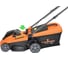 Газонокосилка CARVER аккум. CLM-01BL40-370H (б/щ, 40V(2 20V/4Ач), Ш370, 40л, без АКБ, тип-mkt) 01.030.00004 8