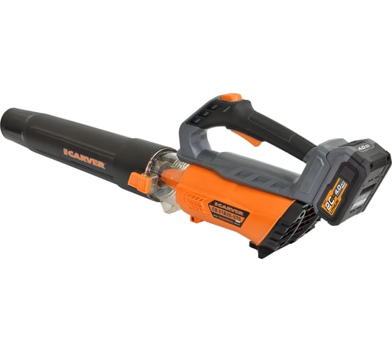 Воздуходувка CARVER аккум. СB 01B20-570 (б/щ, 20V, 4-8Ач, реж.ТУРБО, без АКБ)84/п 01.030.00015