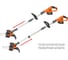 Триммер CARVER аккум. CGT 01B20-300T (350Вт поворотн.нижний,2-8Ач,леска,телескоп,D-рук,без АКБ)48/п 01.030.00014 3
