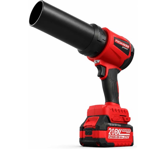 Аккумуляторная воздуходувка PROKRESSPOWER Li-ion 20V 4,0Ач AB-20/1000 BL Xline 1 АКБ + ЗУ Prokress Power 00-00003179