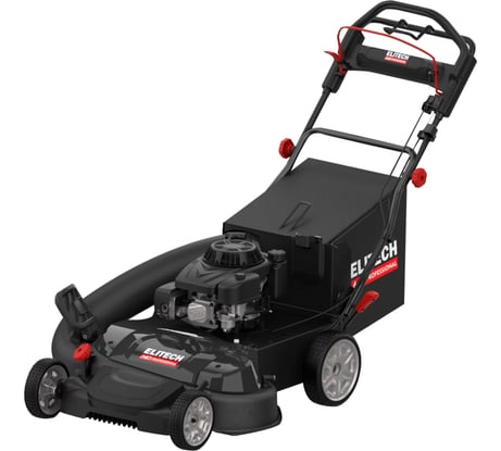 Газонокосилка бензиновая Elitech GL 4576CBV (Loncin,2ножа,6,1л.с.,76см) HD 216224