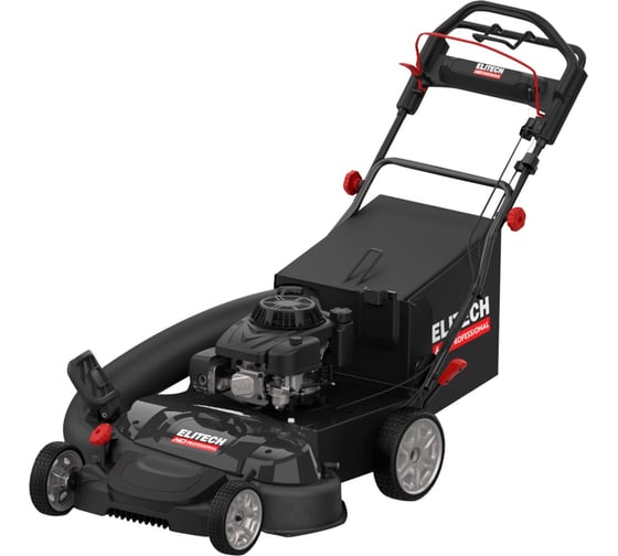 Газонокосилка бензиновая Elitech GL 4576CBV (Loncin,2ножа,6,1л.с.,76см) HD 216224