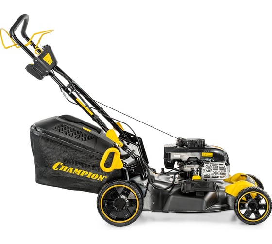 Газонокосилка Champion (2,5кВт прив, верт, эл. старт, 460мм 55л 25-75мм 1рычаг/ 7,29кг 4в1) LM4625VSE