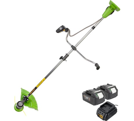 Триммер аккумуляторный PROCRAFT PTA41 420мм (2 АКБ 4Ач+ЗУ+диск+катушка) PTA41-bb_set