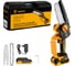 Пила цепная аккумуляторная DEKO DKCHS 20-6 PRO, 4 и 6, 20В, 2x2.0Ач, 2 шины и 2 цепи в кейсе 081-2026 1