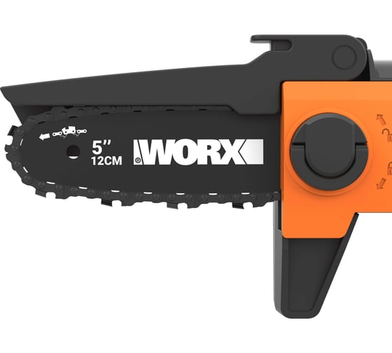 Пила аккумуляторная WORX 20В, 12см, 2Ач х1, ЗУ 2А, коробка WG326E