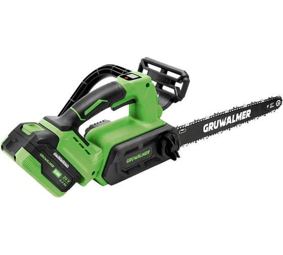 Пила цепная аккумуляторная GRUWALMER GW 30-40R