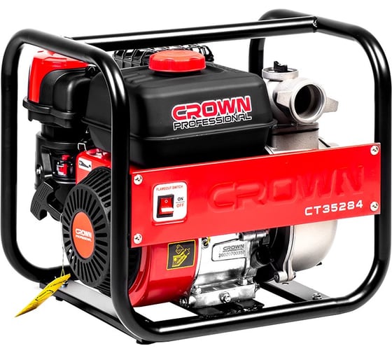 Мотопомпа бензиновая Crown CT35284