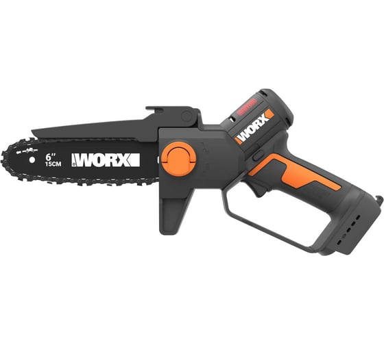 Пила аккумуляторная бесщёточная WORX 20В, 15см, 2Ач х1, ЗУ 2А, коробка WG327E