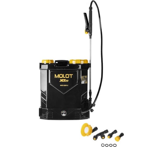 Опрыскиватель ранцевый аккумуляторный MOLOT MKS 1218 Li XLT Lite SOLO (2322208) ЦИ-0294061724