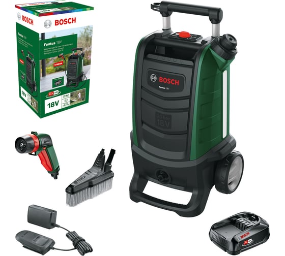 Аккумуляторная мойка Bosch Fontus 06008B6101