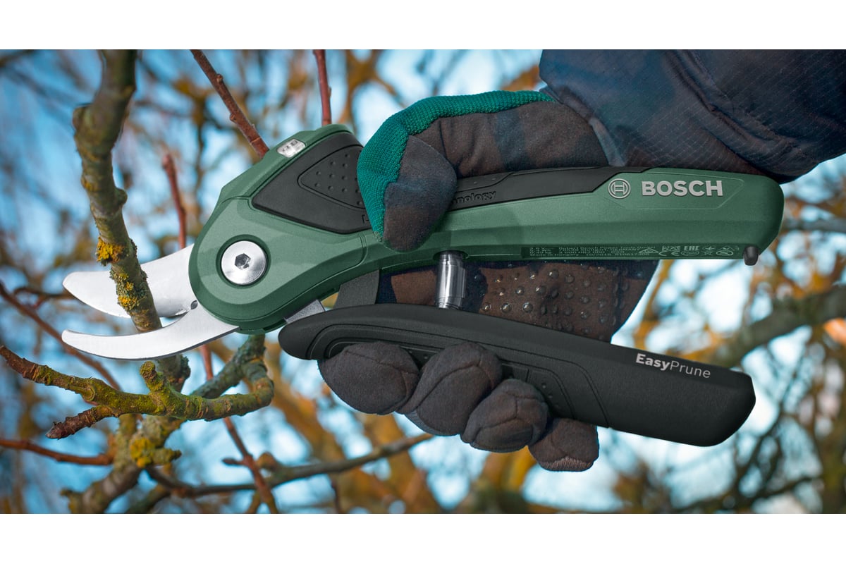 Аккумуляторный секатор Bosch EasyPrune 06008B2100 - выгодная цена ...