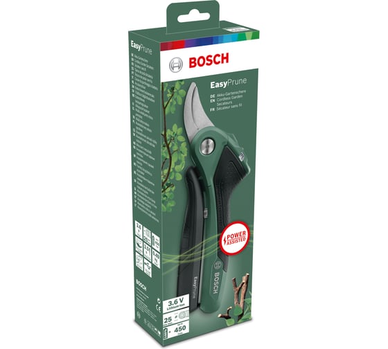 Аккумуляторный секатор Bosch EasyPrune 06008B2100