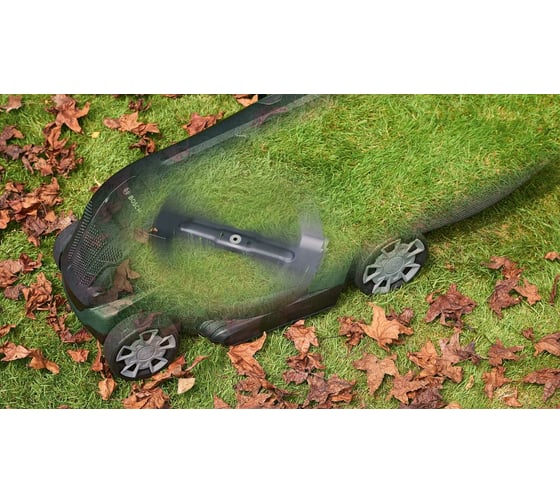 Аккумуляторная газонокосилка Bosch AdvancedRotak 36-690 4Ah+Multimulch 40 см 06008B9608