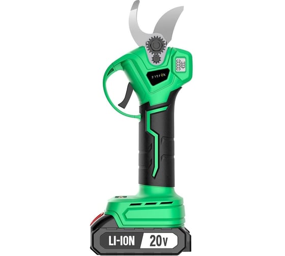 Секатор аккумуляторный Zitrek ZKCP20 (20В, 2,0Ач Li-ion аккум. 2шт., зу, кейс) 081-2105