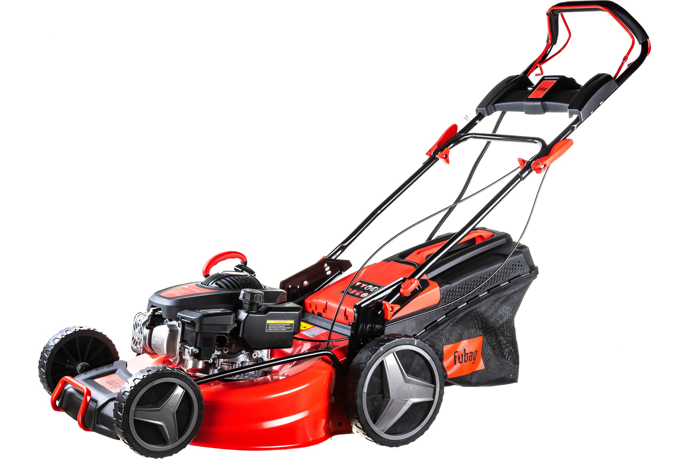 Бензиновая самоходная газонокосилка с электростартером FUBAG FPL