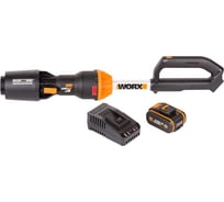 Аккумуляторная бесщеточная воздуходувка WORX 20 В, 4 А*ч WG543E