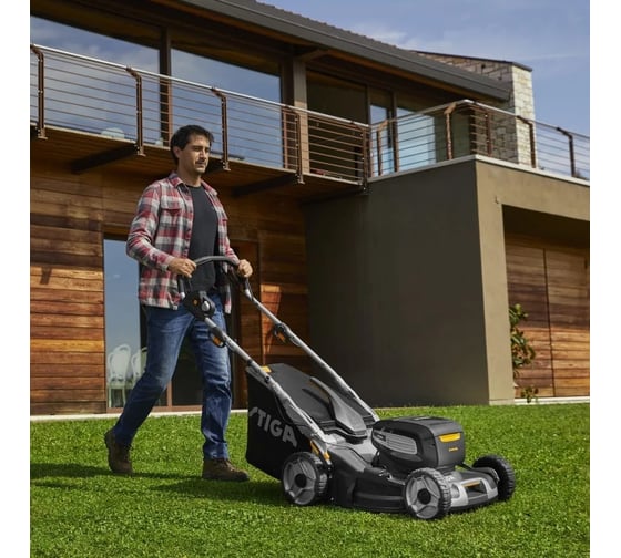 Аккумуляторная газонокосилка STIGA TWINCLIP 950e V294513898/ST2