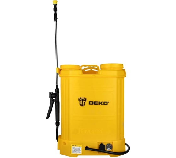 Садовый аккумуляторный опрыскиватель DEKO DKSP10 16 л 065-0954