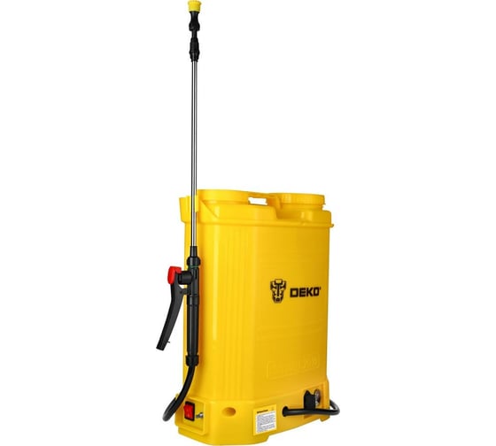 Садовый аккумуляторный опрыскиватель DEKO DKSP10 16 л 065-0954