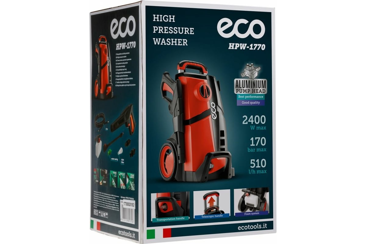 Мойка высокого давления ECO HPW177000001 - выгодная цена, отзывы ...
