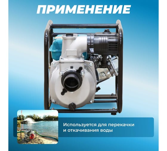Мотопомпа ECO WP-1204C