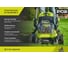 Бесщеточная газонокосилка Ryobi ONE+ RY18LMX40B-0 5133005479 3