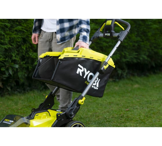 Бесщеточная газонокосилка Ryobi ONE+ 18В RY18LMX40B-240 5133005481