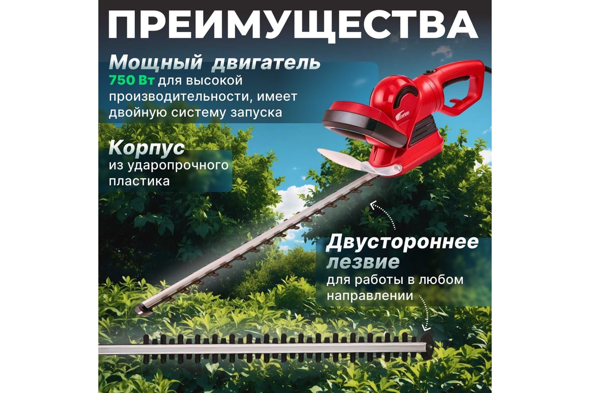 Электрический кусторез WORTEX ST616500011 - выгодная цена, отзывы ...