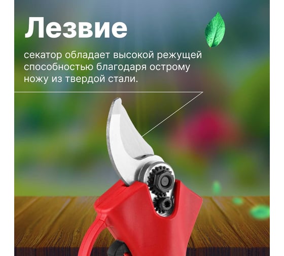 Аккумуляторный секатор WORTEX CBS 2535 ALL1 0329111