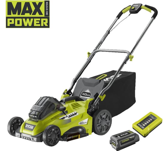 Бесщеточная газонокосилка Ryobi MAX POWER 36В RLM36x41H50G 5133005462