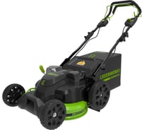 Аккумуляторная газонокосилка GreenWorks GC82LM61S 82 В 2515607