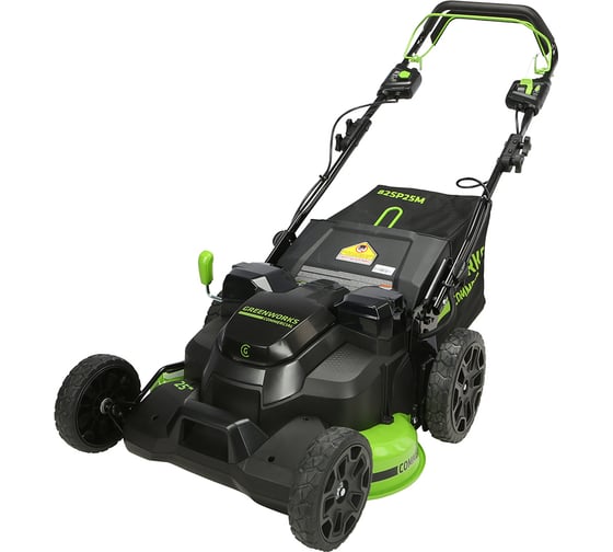 Аккумуляторная газонокосилка GreenWorks GC82LM61S 82 В 2515607