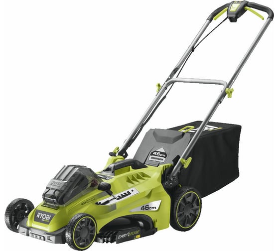 Бесщеточная газонокосилка Ryobi MAX POWER 36В RLM36x46H50PG 5133005484 1