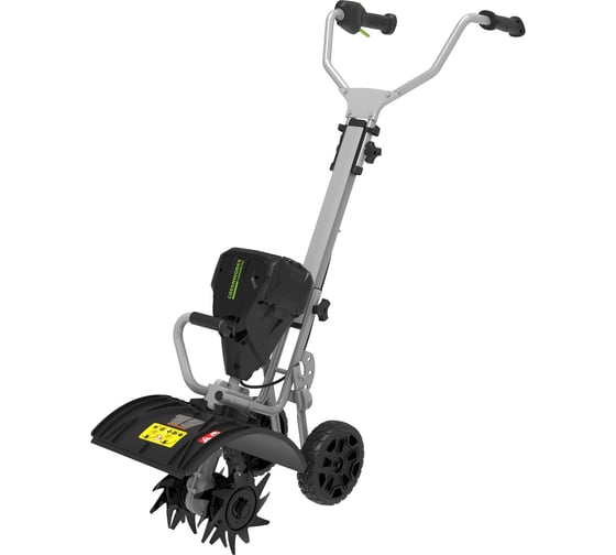 Аккумуляторный культиватор GreenWorks GC82T 82 В без АКБ И ЗУ 2801107 1